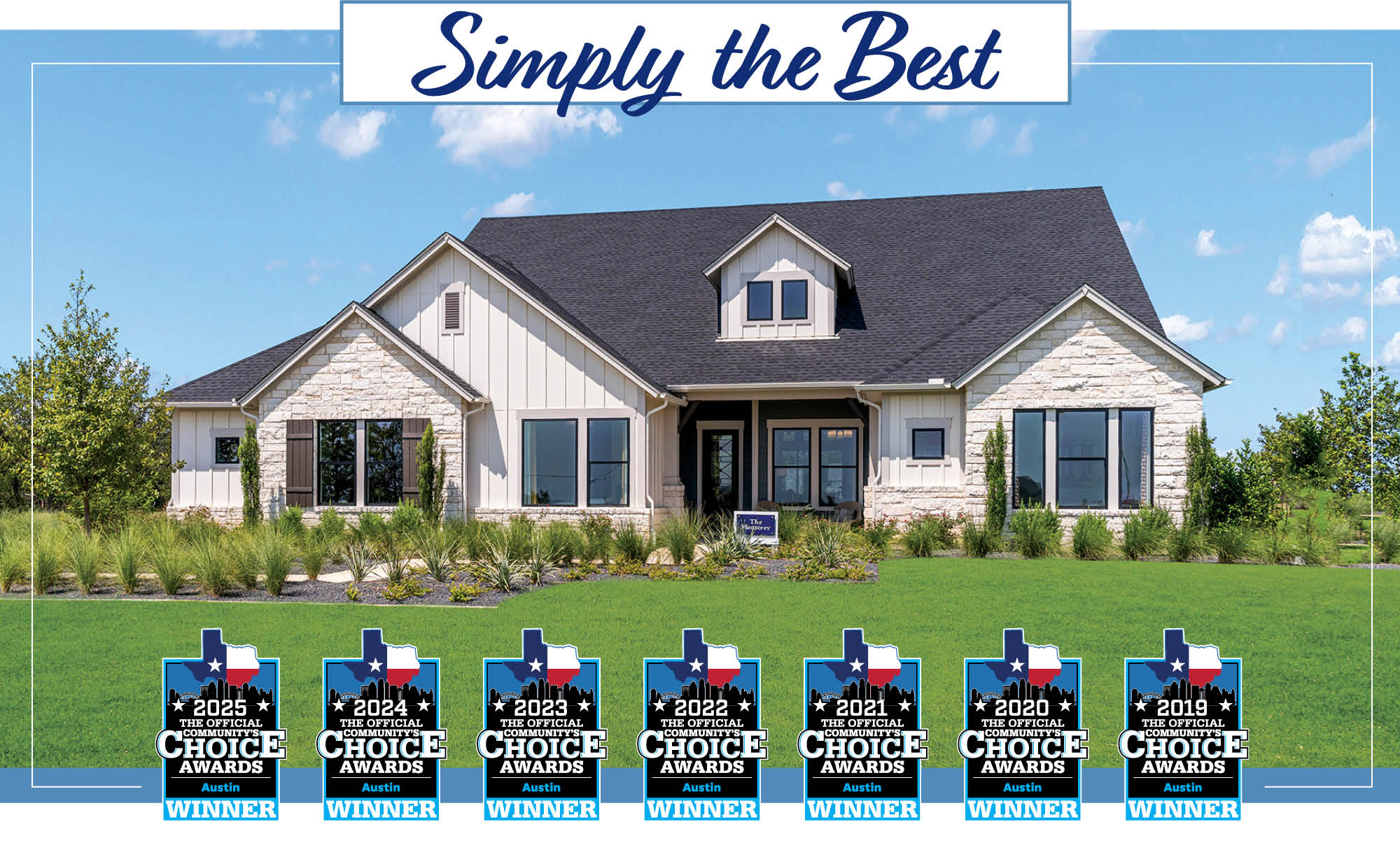 7 Years in a Row – The Best Builder in Austin