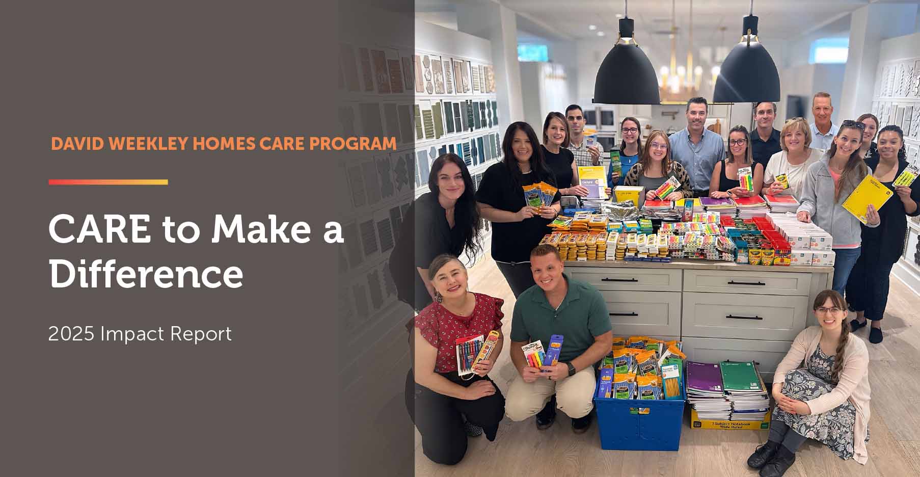 David Weekley Homes CARE Program