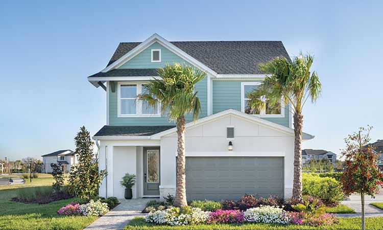 The Runion Model Home in Chapel Crossings - Garden Series