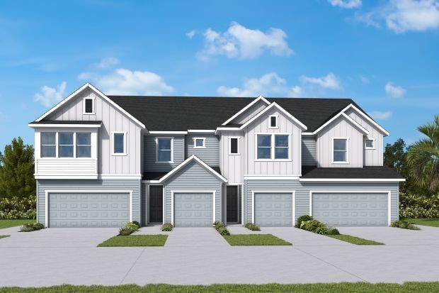 David Weekley Homes will soon begin building new townhomes in the Daytona Beach, FL, community of Preserve at the Cays.