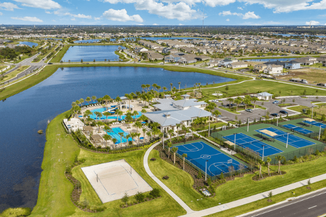 David Weekley Homes recently broke ground on its newest model homes, The Rosbach and The Hornbeam, in the upcoming Apollo Beach, FL, community of Waterset Bungalow Series.
 

