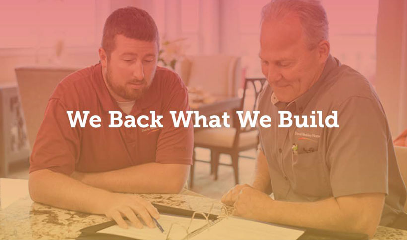 We Back What We Build