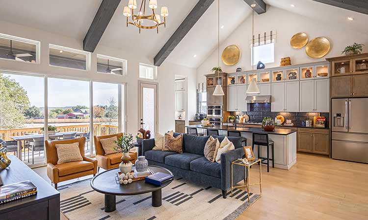 The Jacksboro - Kitchen and Family  Room
