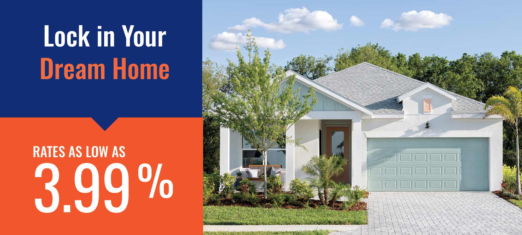 Special Interest Rate on Move-in Ready Homes in the Tampa, Manatee and Sarasota Area