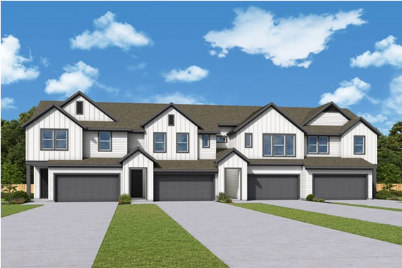 Townhome Exterior Rendering