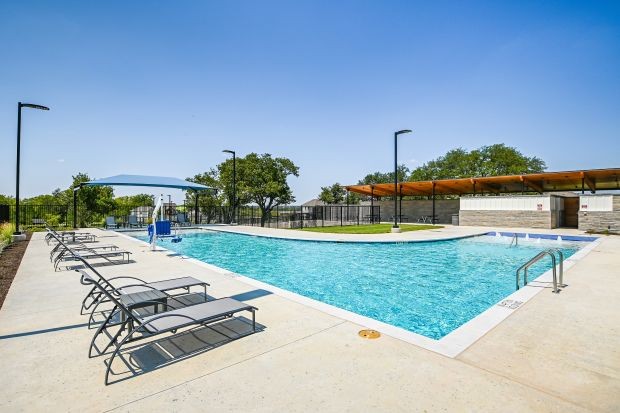 Double Creek Crossing pool and amenity center