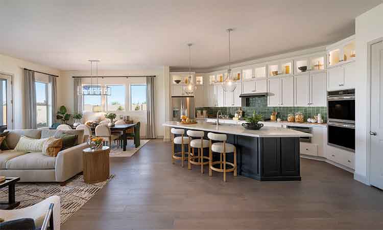 The Casswell - Kitchen, Dining and Family Room