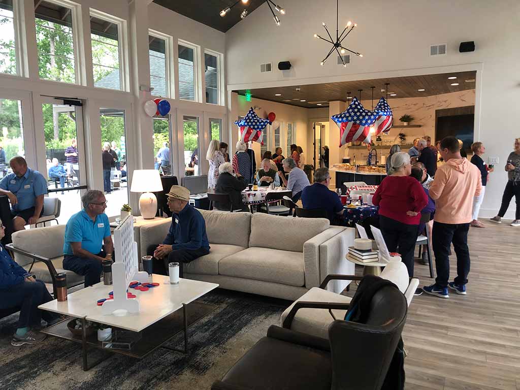 Encore Residents enjoying community events