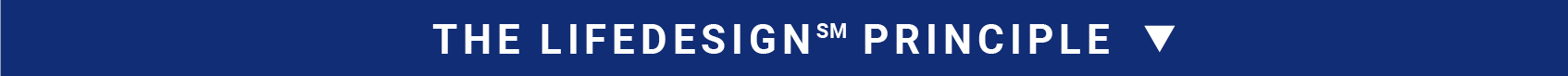 Click to show The LifeDesign Principle