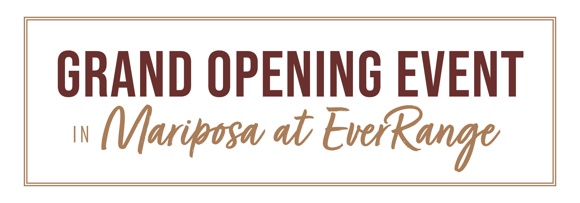 Join the Grand Opening Event in Mariposa at EverRange in Jacksonville