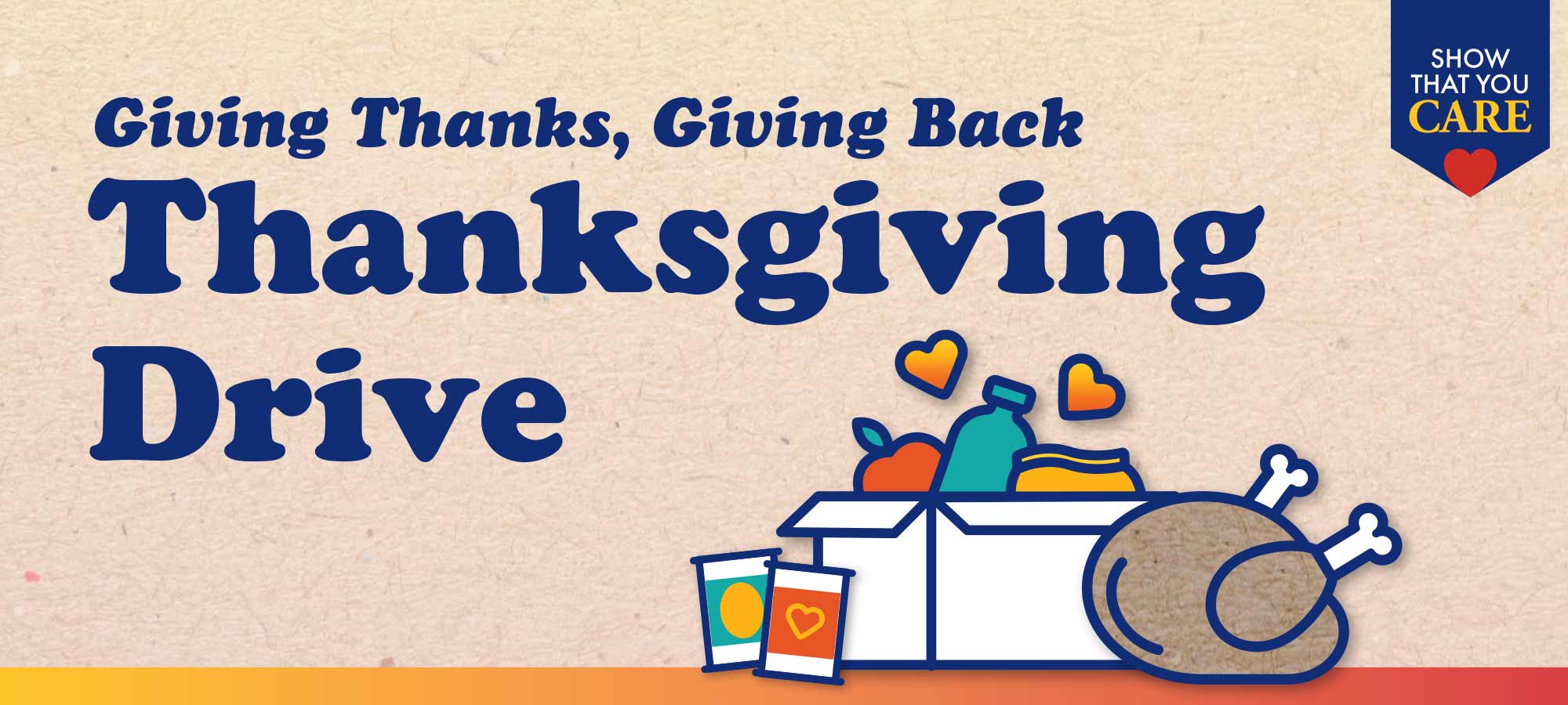 Giving Thanks, Giving Back Thanksgiving Drive in Salt Lake City