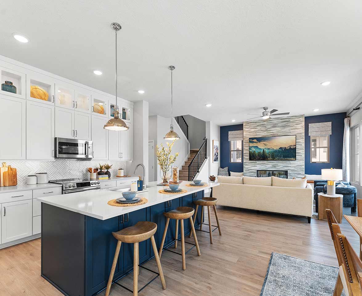 The Egret - Family Room/Kitchen