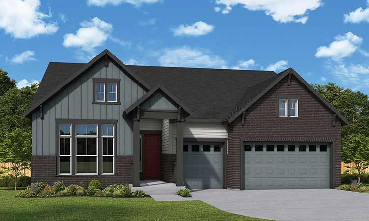 The Tahoma Front Elevation