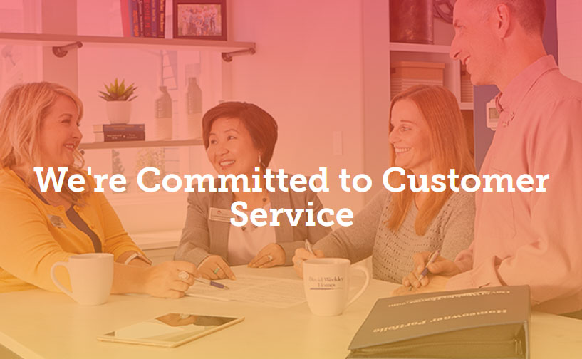 We're Committed to Customer Service