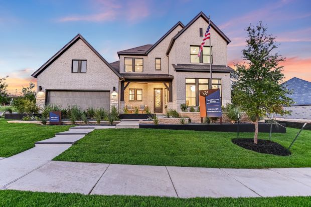 A photo of the front exterior of a home