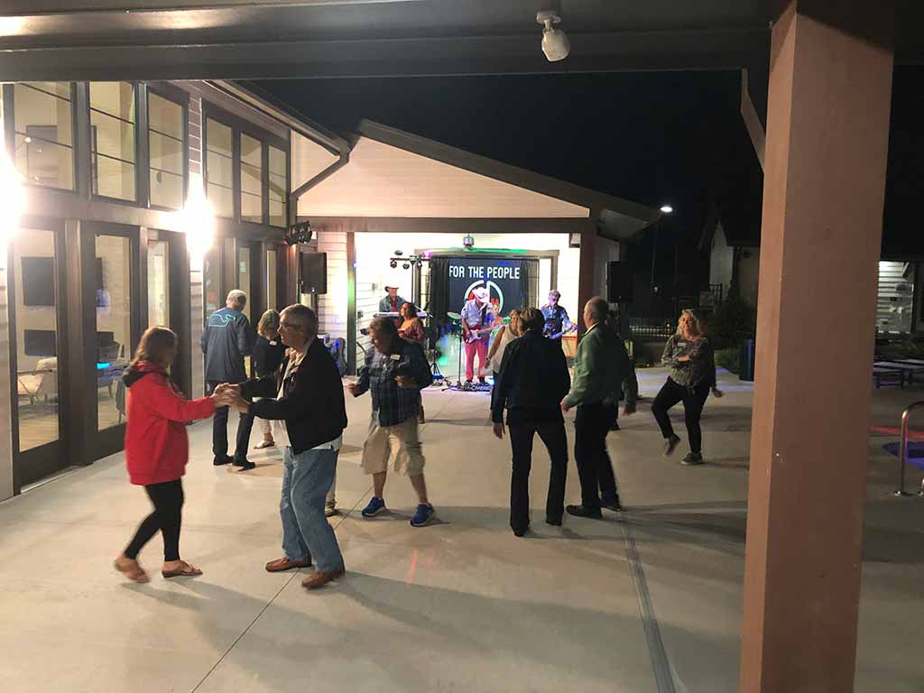 Encore Residents enjoying community events