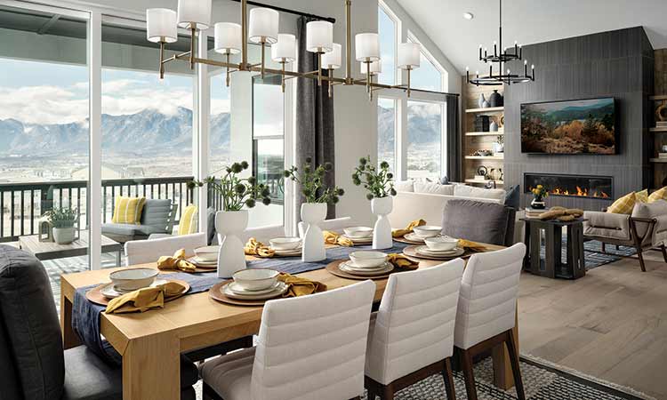 The Miramont - Dining and Family Room