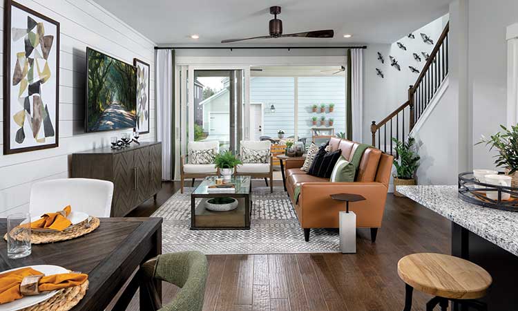 The Meadowview - Family Room