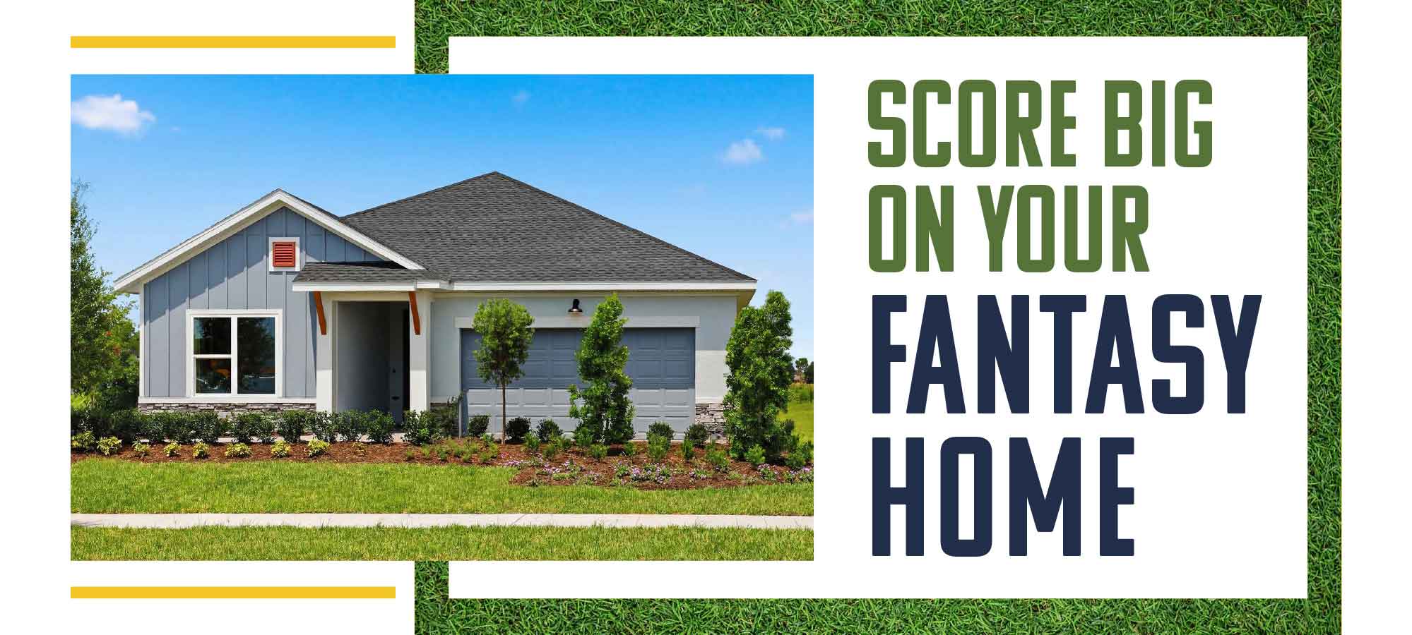 Take Advantage of New Home Savings