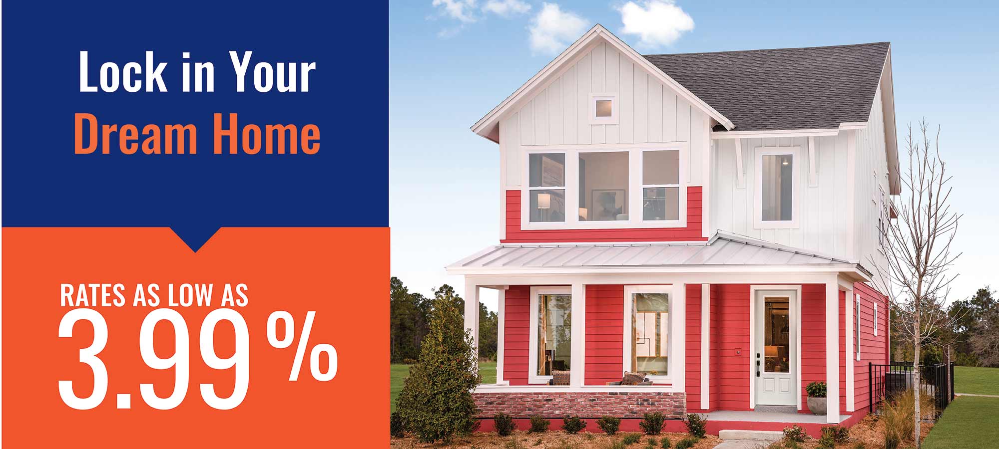 Limited-time Financing Incentive on Move-in Ready Homes in Orlando