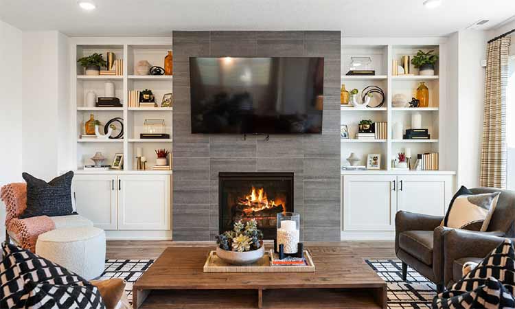 A David Weekley Homes Family Room