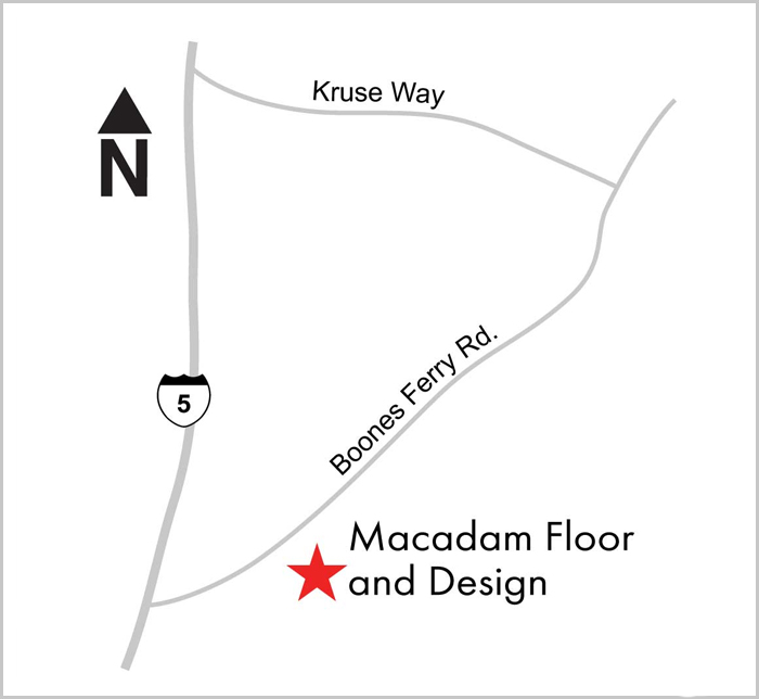 Macadam Floor and Design Map