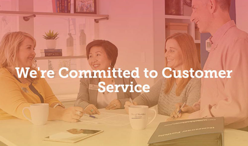 We're Committed to Customer Service