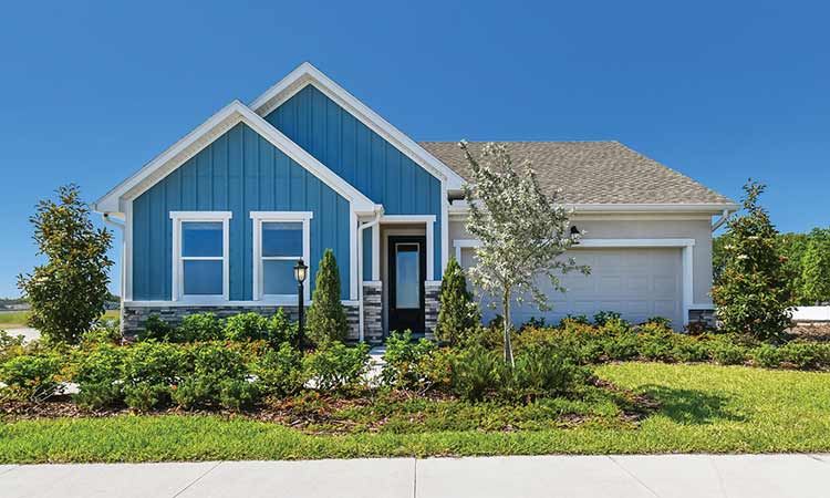 The Sparkman Model Home in The Peninsulat at Rhodine Lake