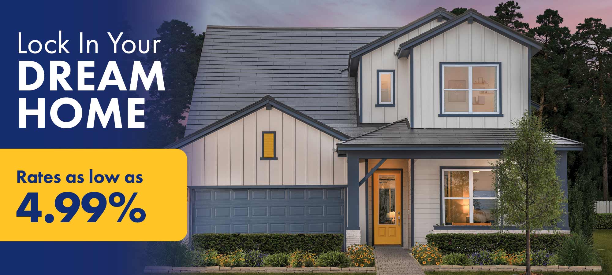 Enjoy Reduced New Home Financing in Orlando