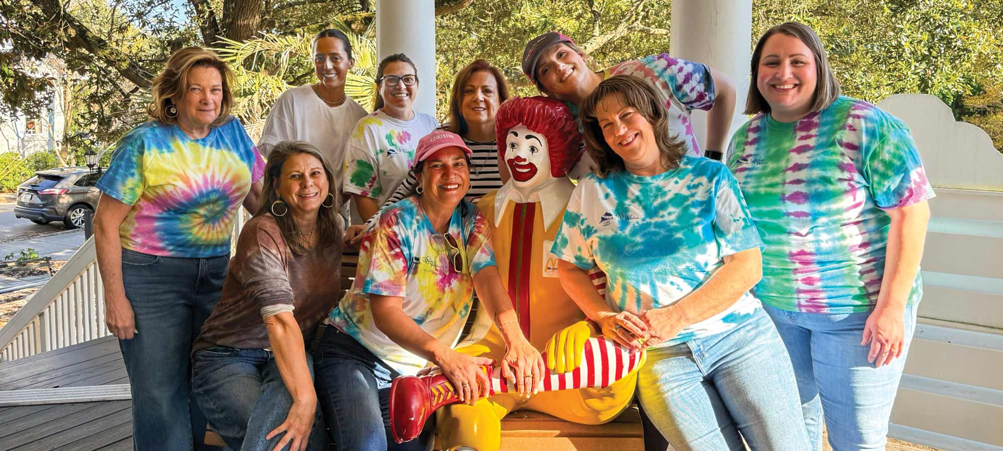 The Team in Charleston served dinner at Ronald McDonald House Charleston, offering a warm meal and support to families in need.