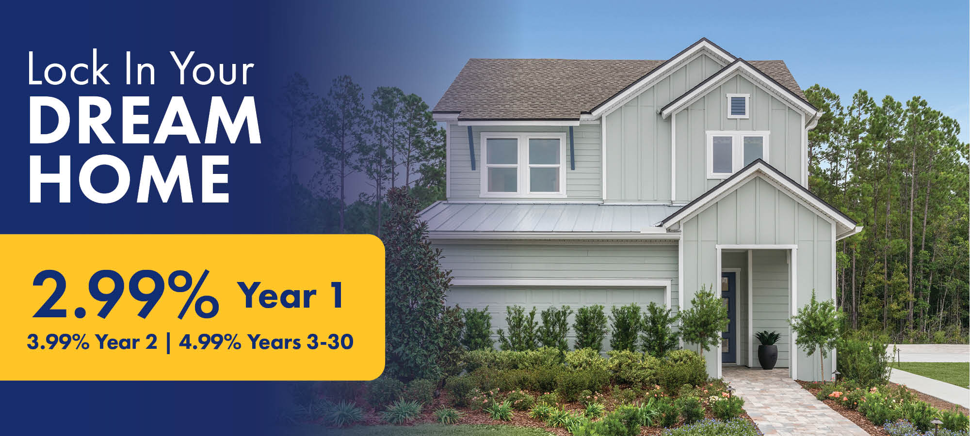 Special Incentives on Select Move-in Ready Homes in Jacksonville