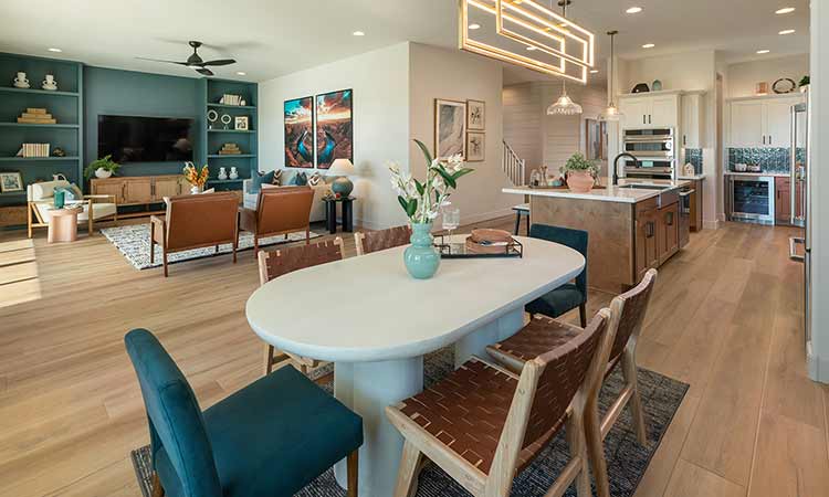 The Reserva - Dining, Kitchen and Family Room