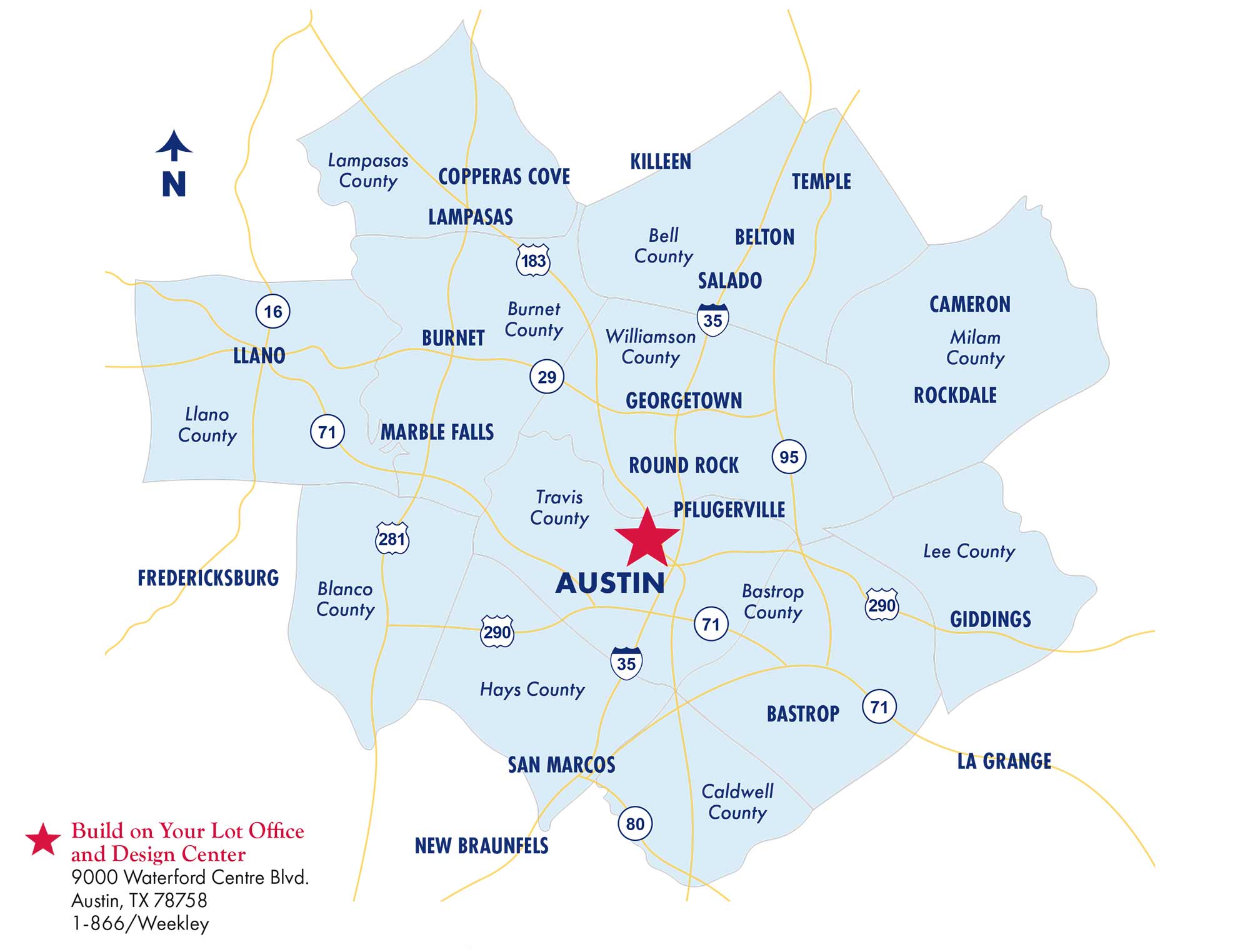 Build on Your Lot Coverage Map