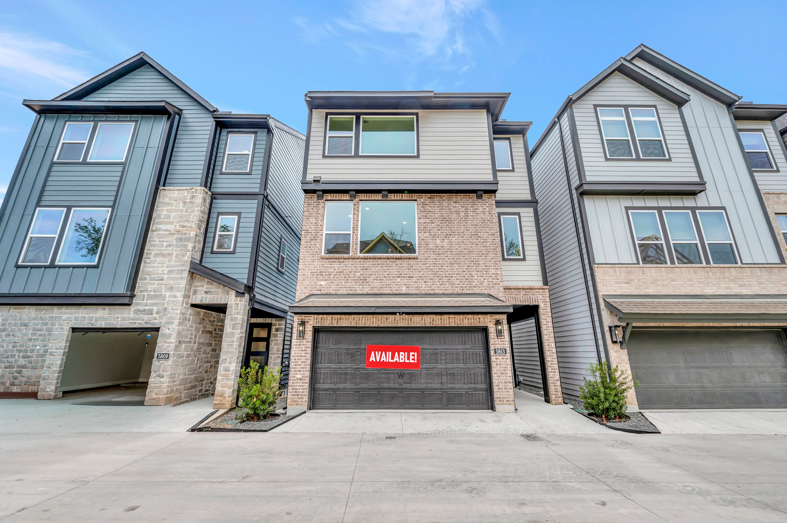 This home — photograph published by the builder