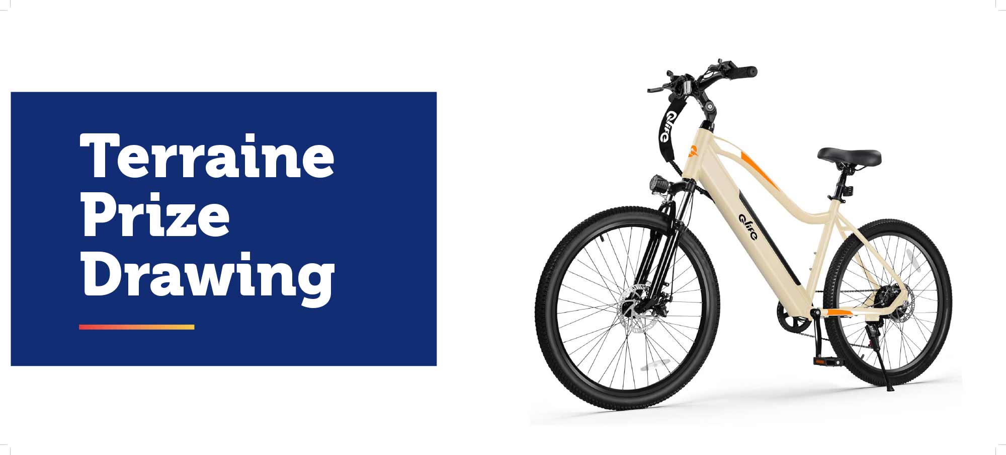 Enter for the Chance to Receive an Ebike