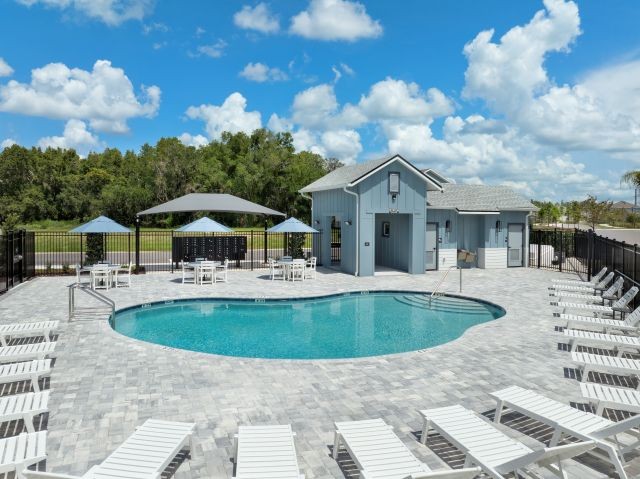 New amenity center in Persimmon Place.