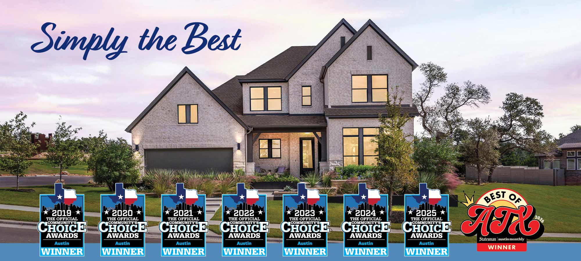 8 Years in a Row – The Best Builder in Austin