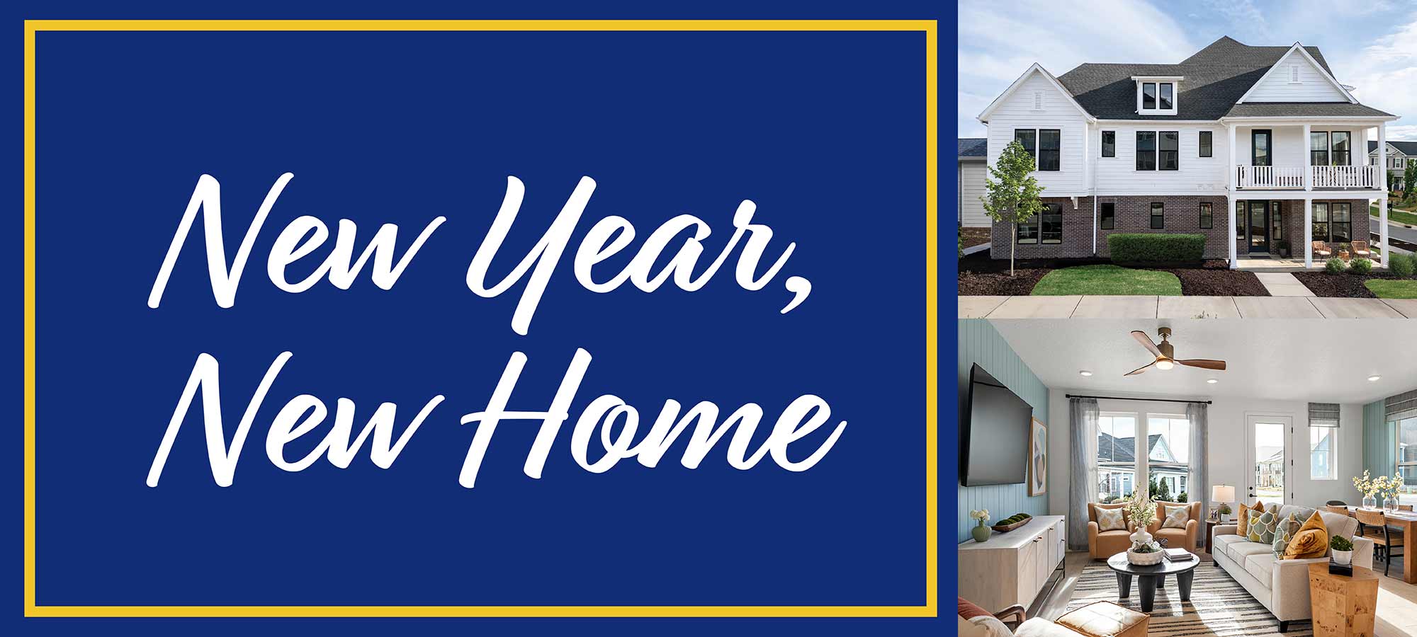 Open House In The Dawn at Daybreak