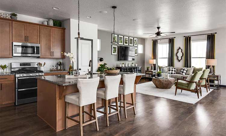 The Casale - Kitchen and Family Room