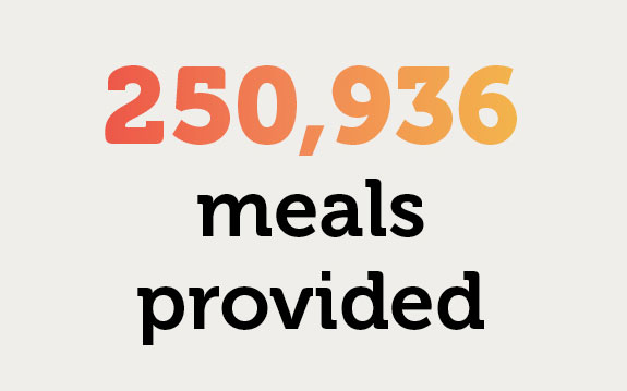 250,936 meals provided